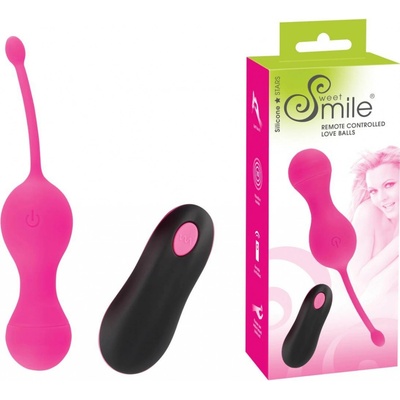 Sweet Smile Remote Controlled Love Balls – Zboží Dáma