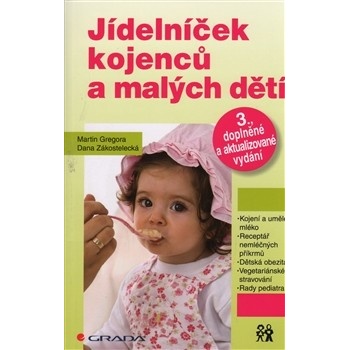 Jídelníček kojenců a malých dětí, 3., doplněné a aktualizované vydání - Gregora Martin, Zákostelecká Dana