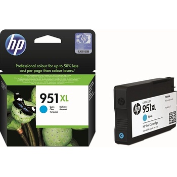 HP 951XL Cyan Officejet Ink Cartridge (CN046AE)