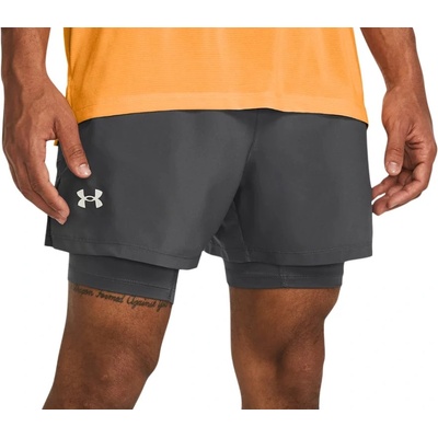 Under Armour Шорти Under Armour UA LAUNCH 5'' 2-IN-1 SHORTS-GRY 1382640-025 Размер L