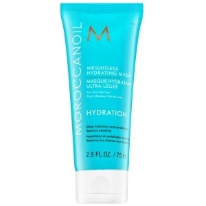 Moroccanoil Hydration Weightless Hydrating Mask Укрепваща маска за суха и фина коса 75 ml