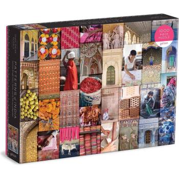 Galison - Puzzle Patterns of India: A Journey Through Colors, Textiles and the Vibrancy of Rajasthan - 1 000 piese