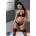 Passion Navel Set Black S/M