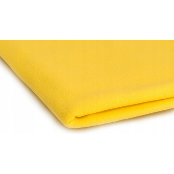 Microfleece farba žltá 25
