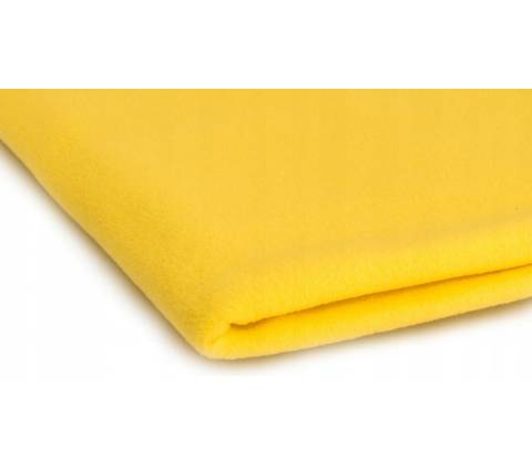 Microfleece farba žltá 25