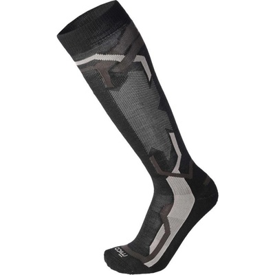 Mico Lyžiarske ponožky Medium Weight Warm Control Ski Socks Nero/Antracite