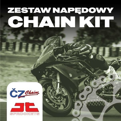 ČZ Řetězová sada Honda CBF 125 09-14