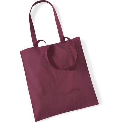 Westford Mill W101, Bavlnená taška "Bag for Life", červená burgundy