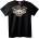 NOONEBRAND Тениска Лош кокал вар - 2XL, Black