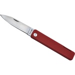 Baladéo eco351 papagayo / Къмпинг нож със силиконова дръжка и предпазител - червен (cor eco351)