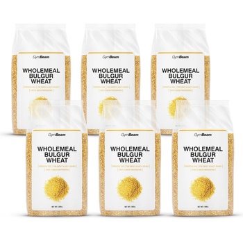 GymBeam Пълнозърнест булгур 6 x 500 g