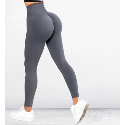 Legínovo Svetlo sivé push-up light legíny