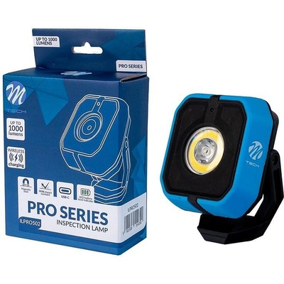 m-tech ilpro502 акумулаторна led лампа 10w+3w cob (ilpro502)