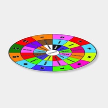 Round Steps Spanish Outdoor Board Game