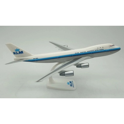 PPC Holland Boeing 747 206B KLM Royal Dutch Airlines 1970s Delivery Colors Snap Fit 1:250