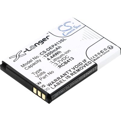 Cameron Sino Батерия за мобилен телефон DORO Primo 406, Primo 413, Primo 414 RCB01P01 LiIon 3, 7V 1200mAh CAMERON SINO (CS-DEP413SL)