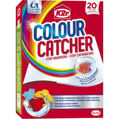 K2R Prací ubrousky Colour Catcher Stop obarvení 20 ks