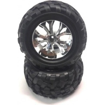 DF drive and fly models 6099 Sada dvou kol chrom