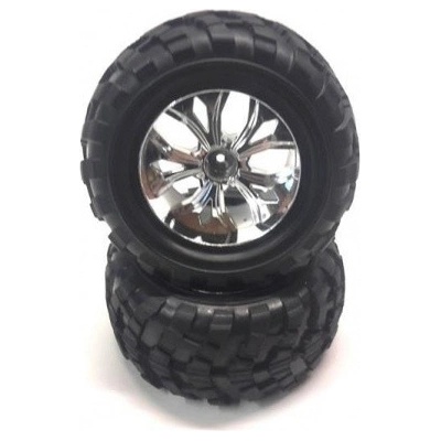 DF drive and fly models 6099 Sada dvou kol chrom