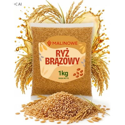 Malinowe rýže hnědá 1 kg