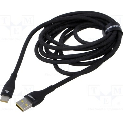 Baseus CB000086 High Speed,USB 2.0, USB A vidlice,USB C vidlice, 2m