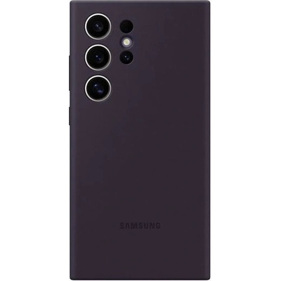 Samsung Galaxy S24 Ultra Silikonový zadní kryt Dark Violet EF-PS928TEEGWW – Zbozi.Blesk.cz