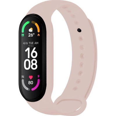 FIXED Silicone Strap pro Xiaomi Band 7/ Mi Band 6/ Mi Band 5, růžový FIXSSTB-989-PI – Zboží Živě
