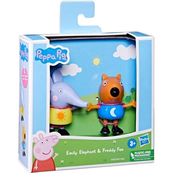Hasbro Peppa Pig Best Friends Emily Elephant Freddy Fox F7653