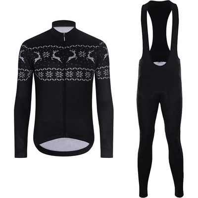 Holokolo dlhý a nohavice FROSTTRAIL WINTER čierna