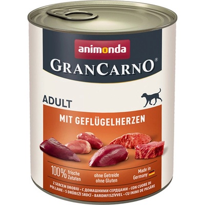 Animonda GranCarno Original Adult - свински и пилешки сърца 800г
