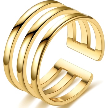 HARAHU Пръстен Триплекс - Златен kp17262 (tx-17262)