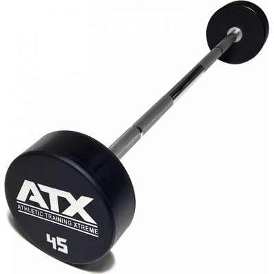 ATX LINE URETHAN Bicepsová činka rovná 45 kg