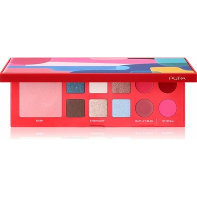 PUPA Milano Paletka na tvář Pupart Small Red Palette 9,1 g