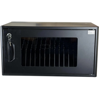 ESTILLO Универсален шкаф за зареждане на до 16 бр. таблети Estillo IP-2316 за монтаж на стена или свободностоящ, 16 x USB-C порта (IP-2316)