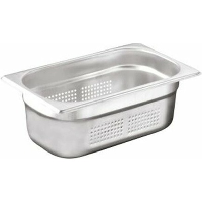 Gastronádoba dierkovaná GN 1/4 hĺbka 20 mm nerezová 100019261