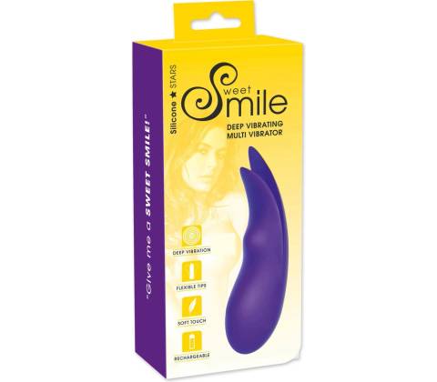 Sweet Smile Deep Vibrating Multi Purple