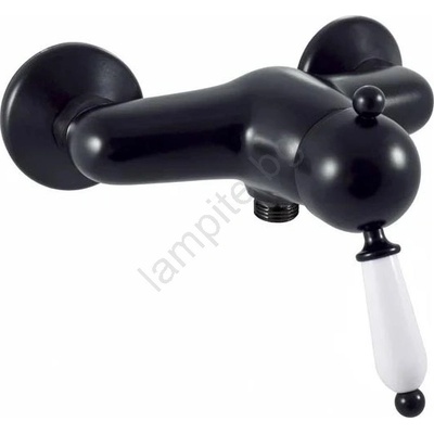 RAV SLEZÁK L581.5CMAT - Душ смесител LABE RETRO 12, 3 cm матово черно (RV0179)