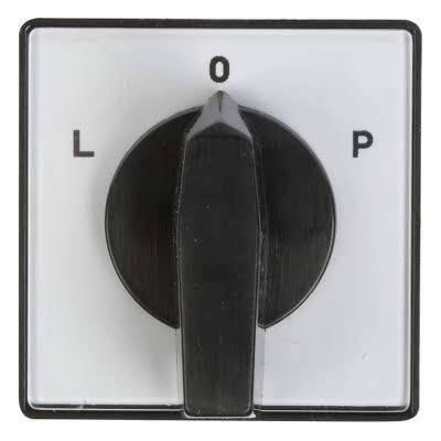 Apator Vačkový spínač L-0-P 3P 10A pro vestavbu 4G10-11-U 63-840307-011
