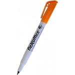 FlexOffice Перманентен маркер FlexOffice PM02 оранжев, 1.0 mm