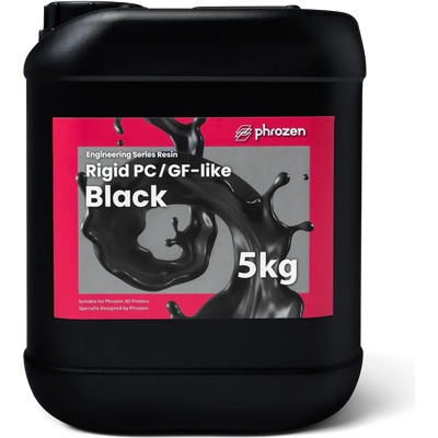 Phrozen Rigid PC/GF-like Resin Black - 5.000 g (64010602404093)