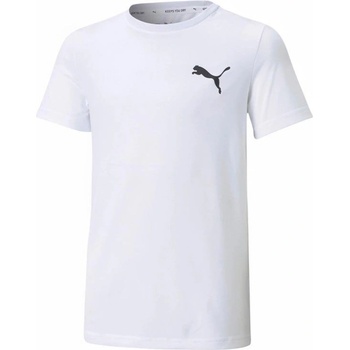 PUMA Active Small Logo Tee White