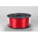 Filament PM PETG 1,75mm transparentná červená, 1 kg