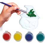 Fiestas Guirca DIY set na maľovanie s farbami - Tekvica s klobúkom