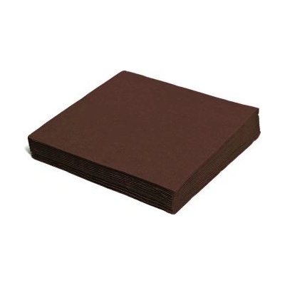 PAP FSC Mix Ubrousek 2V hnědý 50ks 33x33cm