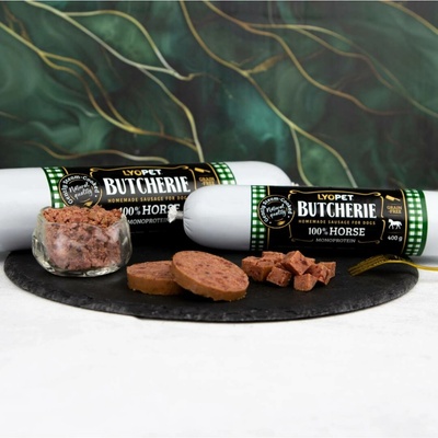 Lyopet Butcherie Horse sausage 400 g