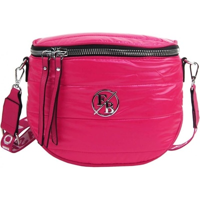 Fashion bag Moderní dámska crossbody kabelka fuchsiová růžová