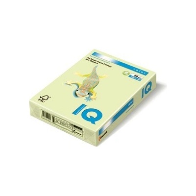 Barevné papíry IQ Color GN27 A4 80 g světle zelená balení 500 lst.