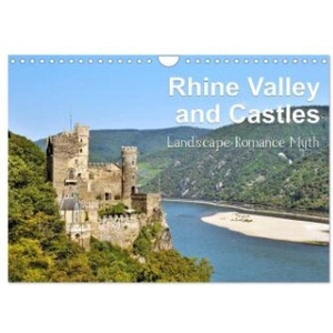 Calvendo Rhine Valley and Castles (Wall Calendar 2026 DIN A4 landscape), CALVENDO 12 Month Wall Calendar | Calvendo, Juergen Feuerer
