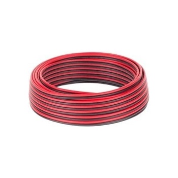 Cabletech 2x0,75 mm černo-rudá