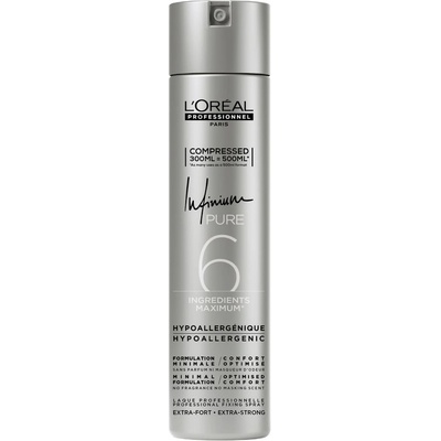 L'Oréal L`OREAL PROFFESSIONEL Infinium Pure Лак за коса дамски 300ml